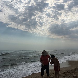 Утром на море